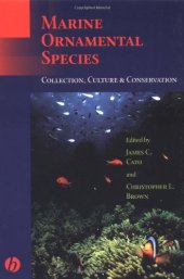 book Marine Ornamental Species Collection Culture and Conservation