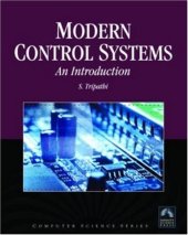 book Modern Control Systems An Introduction