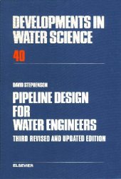 book Pipeline Design for Water Engineers