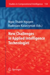 book New Challenges in Applied Intelligence Technologies