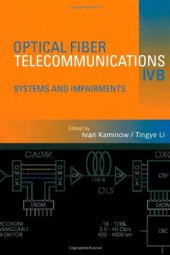 book Optical Fiber Telecommunications IV-B