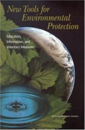 book New Tools for Environmental Protection Education Information and Voluntary Measures