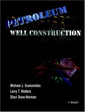 book Petroleum Well Construction