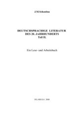 book Deutschsprachige Literatur des 20. Jahrhunderts. Teil II