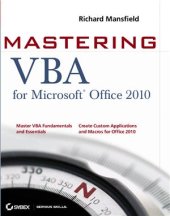 book Mastering VBA for Microsoft Office 2010