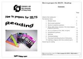 book How to prepare for IELTS reading