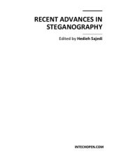 book Recent Advances in Steganography