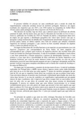 book Áreas lexicais no território Português