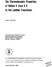 book The Termodynamic Properties of Helium II 0 K to the Lambda Transitions