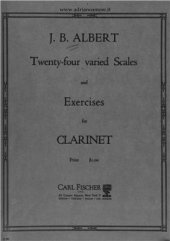 book Twenty-four varied Scales and exercises for clarinet