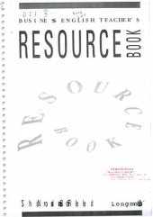 book Business English Teacher's Resource Book