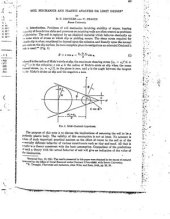 book Soil Mechanics and Plastic Analysis for Limit Design