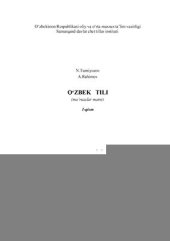 book O'zbek tili