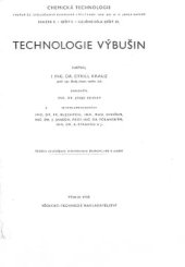 book Technologie výbušin (Технология взрывчатых веществ)