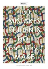 book 130 common mistakes in English