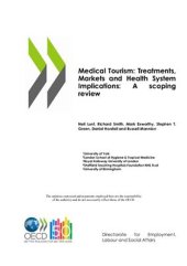 book Medical Tourism: Treatment, Markets and Health System Implications: A scoping review