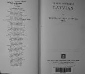 book Teach Yourself Latvian