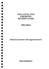 book NCEA Level Two Chemistry Revision Guide