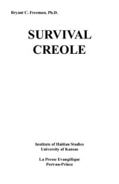 book Survival Creole