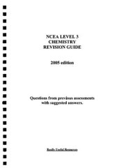 book NCEA Level Three Chemistry Revision Guide