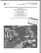 book Mineralogy and Distribution of Platinum-group Mineral (PGM) Placer Deposits of the World