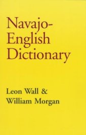 book Navajo-English Dictionary