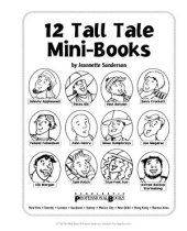 book 12 Tall Tale Mini-Books (Grades 3-6)