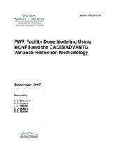 book PWR Facility Dose Modeling Using MCNP5 and the CADIS/ADVANTG Variance-Reduction Methodology