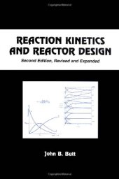 book reaction kinetics and reactor design