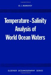 book Temperature-salinity analysis of world ocean waters