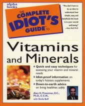 book The Complete Idiot s Guide To Vitamins And Minerals