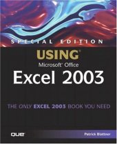 book special edition using microsoft office excel