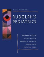 book Rudolph's Pediatrics 