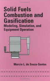 book solid fuels combustion and gasification - modeling simulation and equipment operation