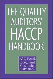 book The Quality Auditor Handbook