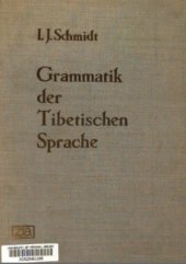 book Grammatik der tibetischen Sprache