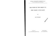 book The Form of the Object in the Uralic Languages