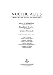 book Nucleic Acids. Structures, Properties and Functions