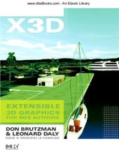 book X3D: Extensible 3D Graphics for Web Authors