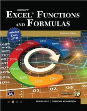 book Microsoft Excel Functions and Formulas