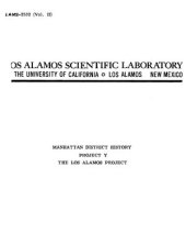 book Manhattan district history. Vol. II. The Los Alamos project. August 1945 through December 1946