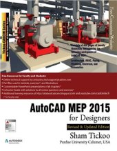 book AutoCAD MEP 2015 for Designers