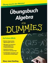 book Übungsbuch Algebra für Dummies