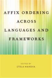 book Affix Ordering Across Languages and Frameworks