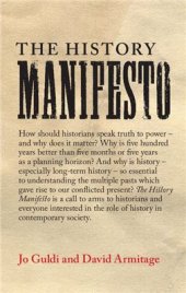 book The History Manifesto