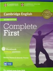 book Complete first. Workbook without answers (+ a link to Answers)