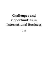 book Carpenter Challenges and Opportunities in International Business, v.1.0, 2012