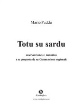 book Totu su sardu