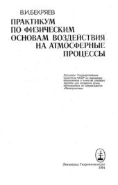 book Практикум по физическим основам воздействия на атмосферные процессы