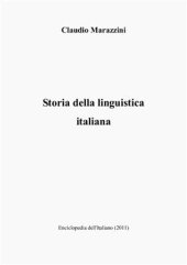 book Storia della linguistica italiana